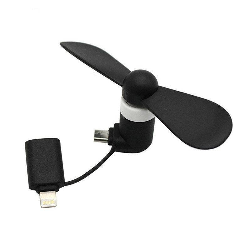 

Вентилятор Micro USB / Lighting - Iphone Black