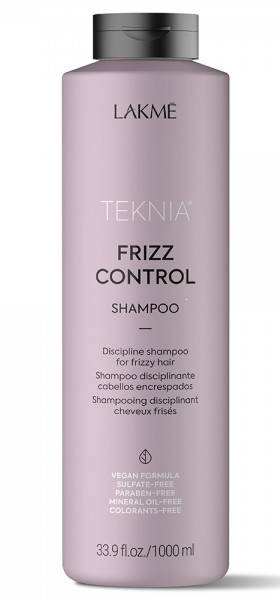 

Шампунь для выпрямления волос LAKME Teknia Frizz Control 1000 мл