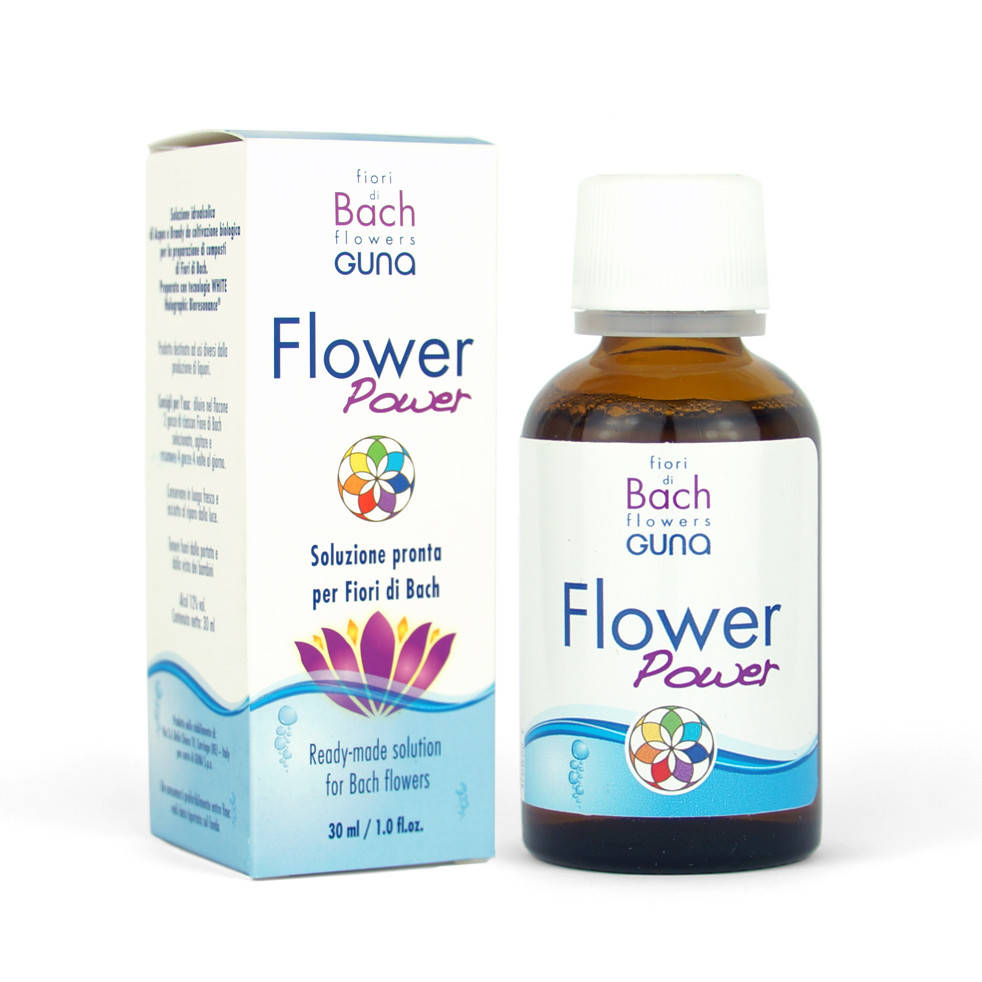 

Flower Power. 30 мл. Мастер основа для смешивания Цветов Баха. GUNA (Италия)