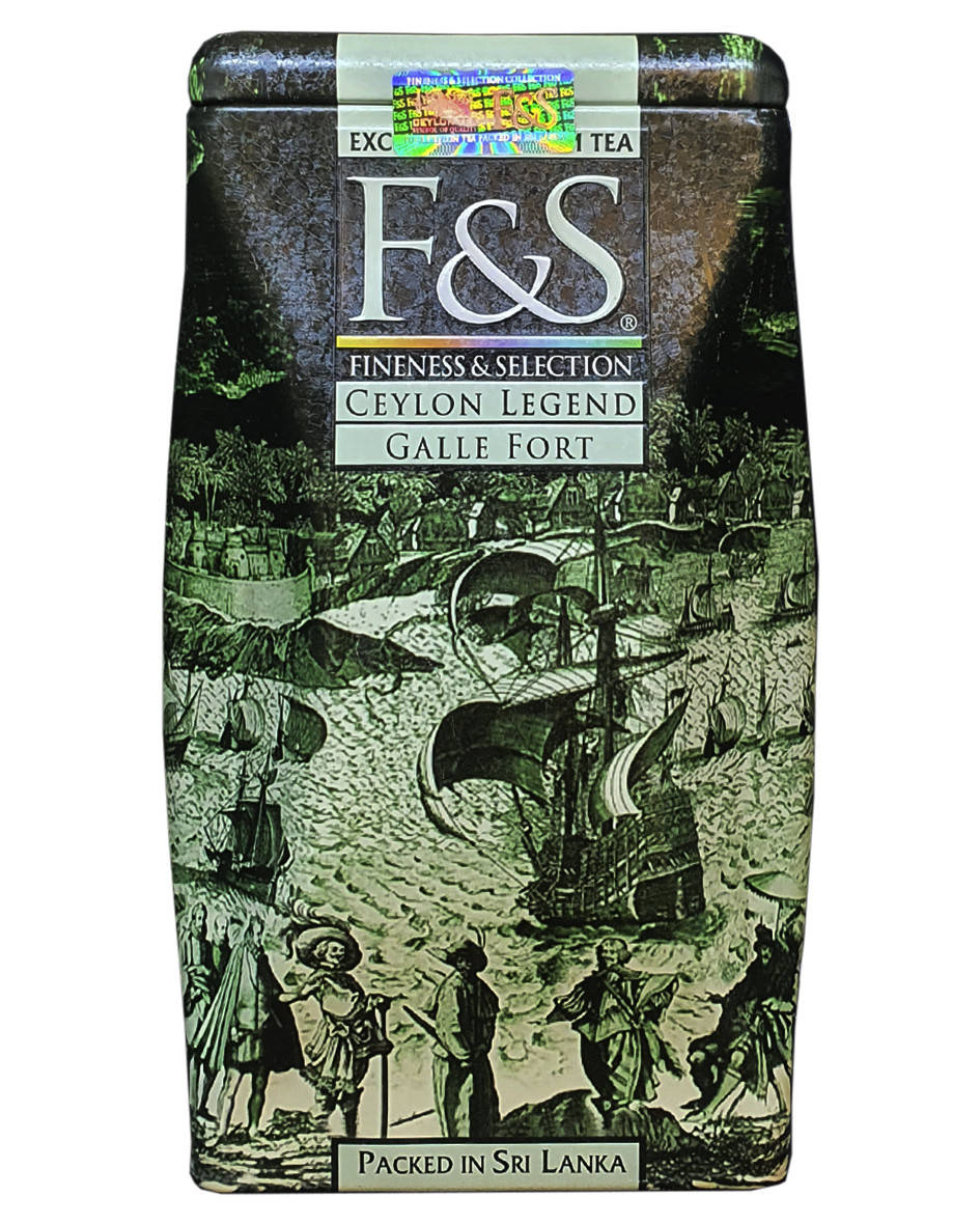 

Чай чорний крупнолистовий F&S Ceylon Legend Galle Fort OPA 200 г (53134)