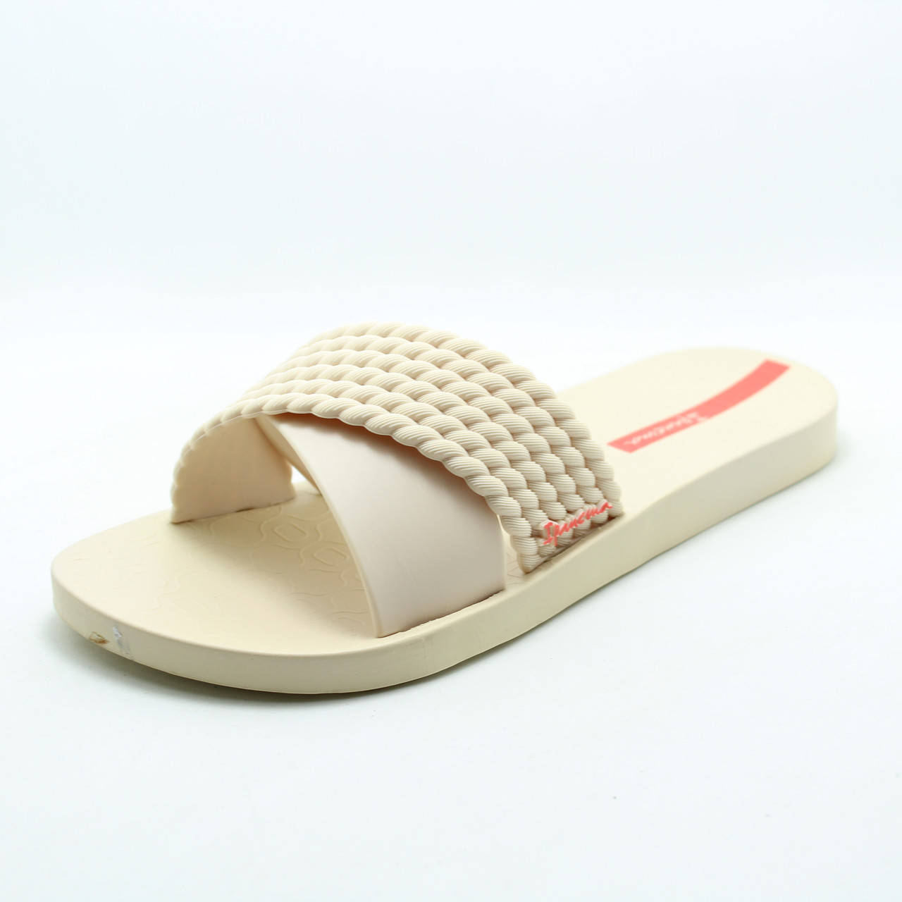 

Бежевые женские шлепки Ipanema Street Fem резиновые 40