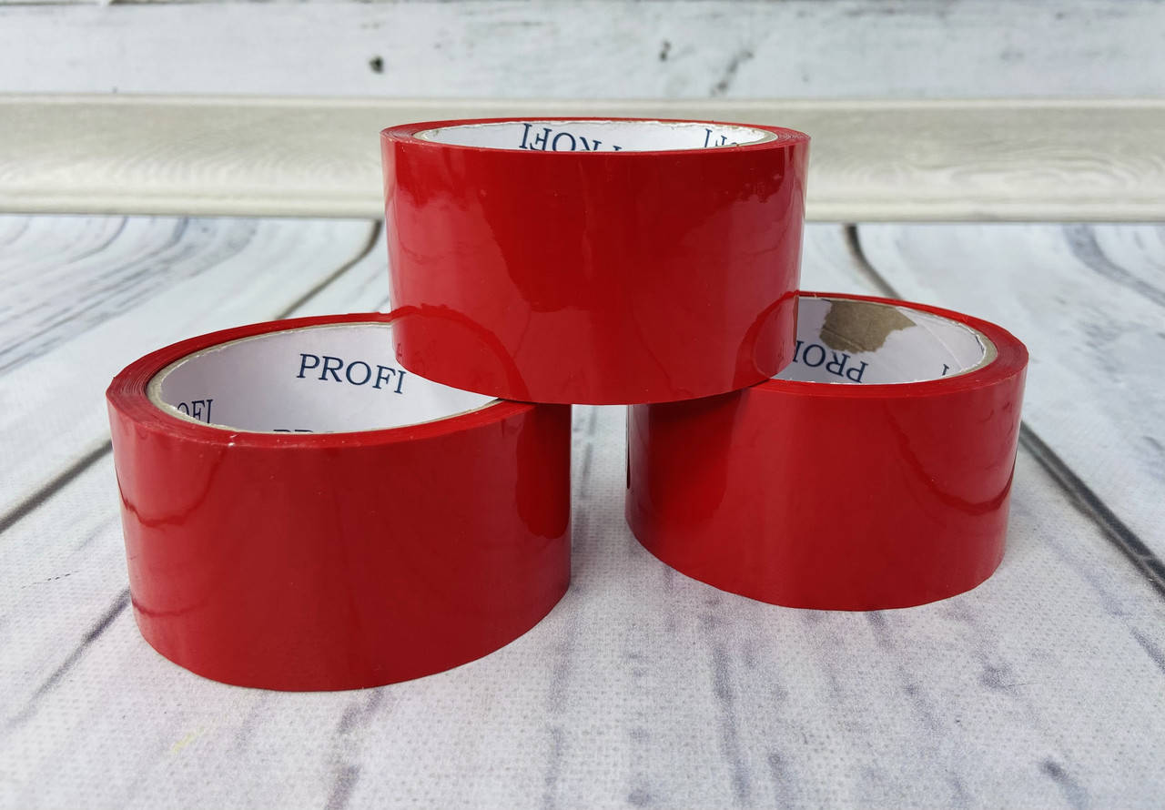 

Скотч Широкий 48 мм 45 м Красный 29737Ф Profi