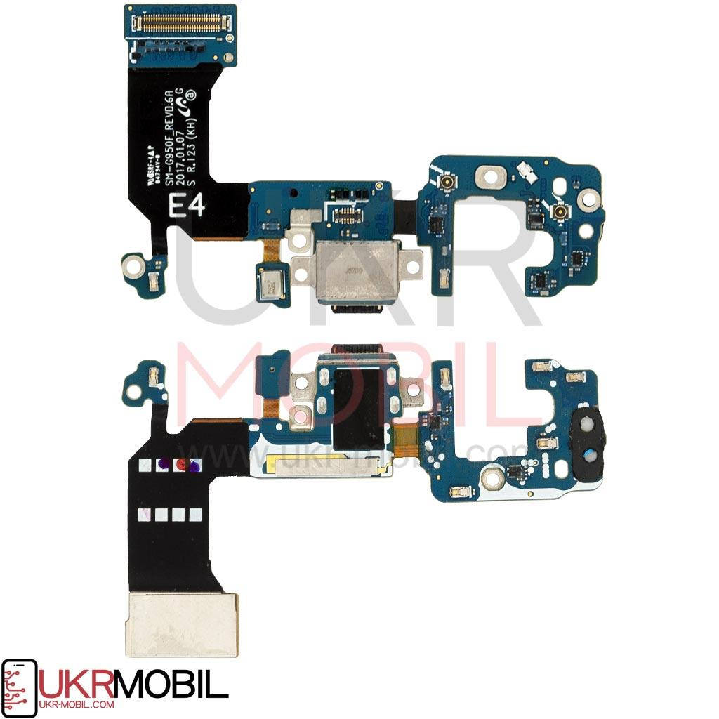 

Шлейф Samsung G950 Galaxy S8, с разъемом зарядки, микрофоном, Original PRC