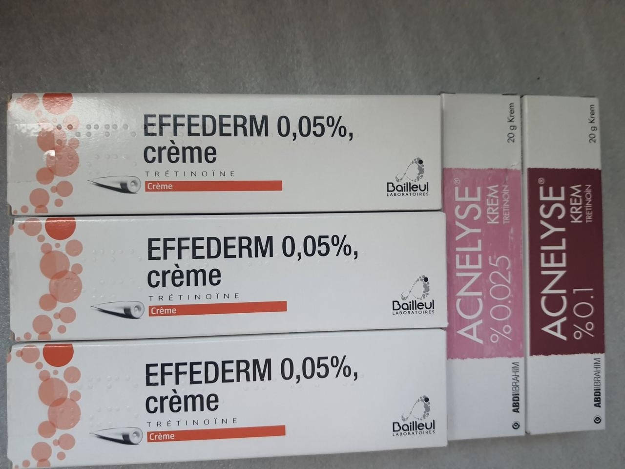 

Эффедерм крем 0,05% (Третиноин 0.05%) 30 г / 15 Effederm (Tretinoin0.05%)Франция