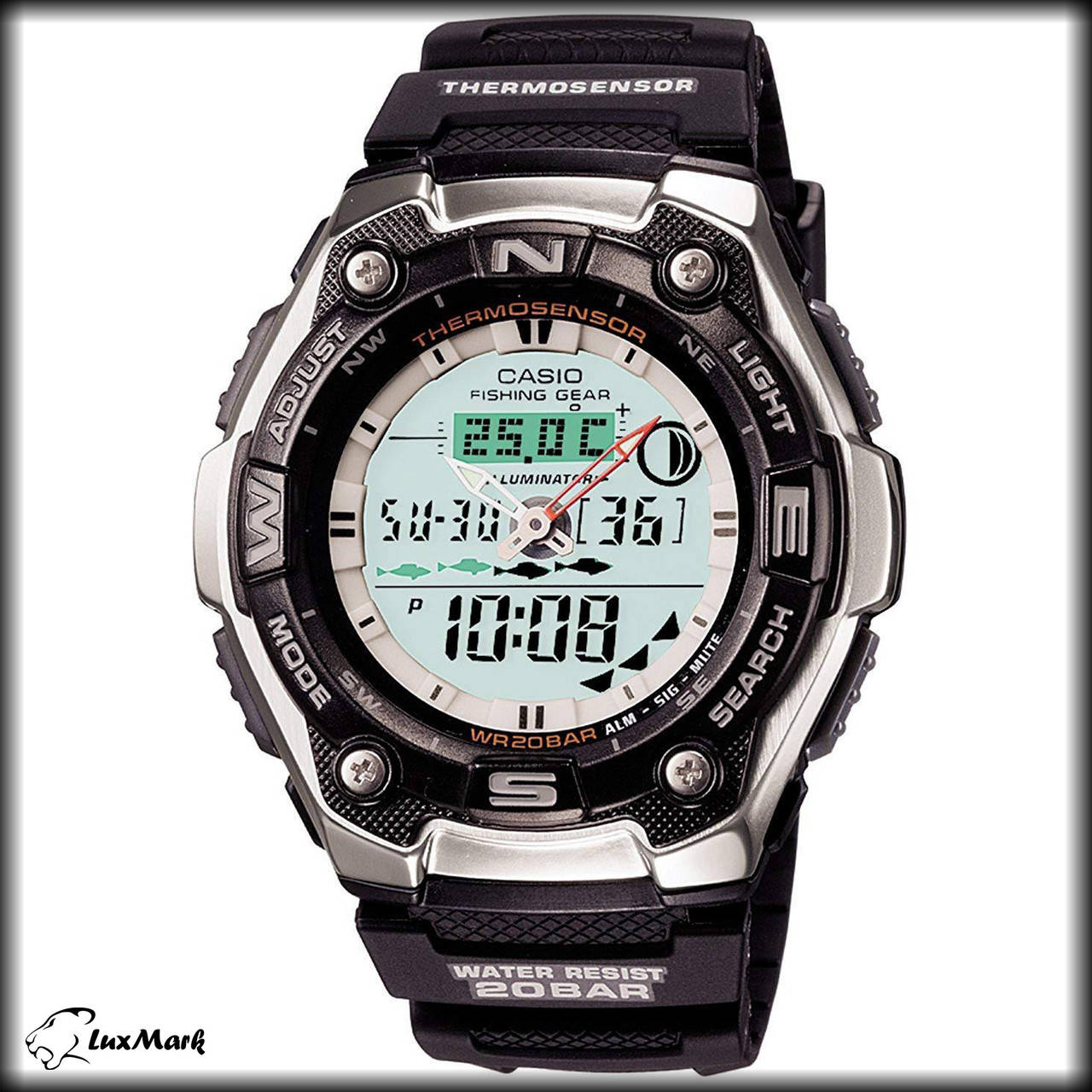 

Часы Casio AQW-101-1A таймер рыболова