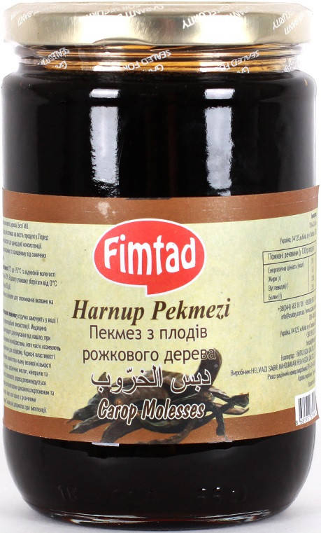 

Пекмез из плодов рожкового дерева Fimtad 800 г