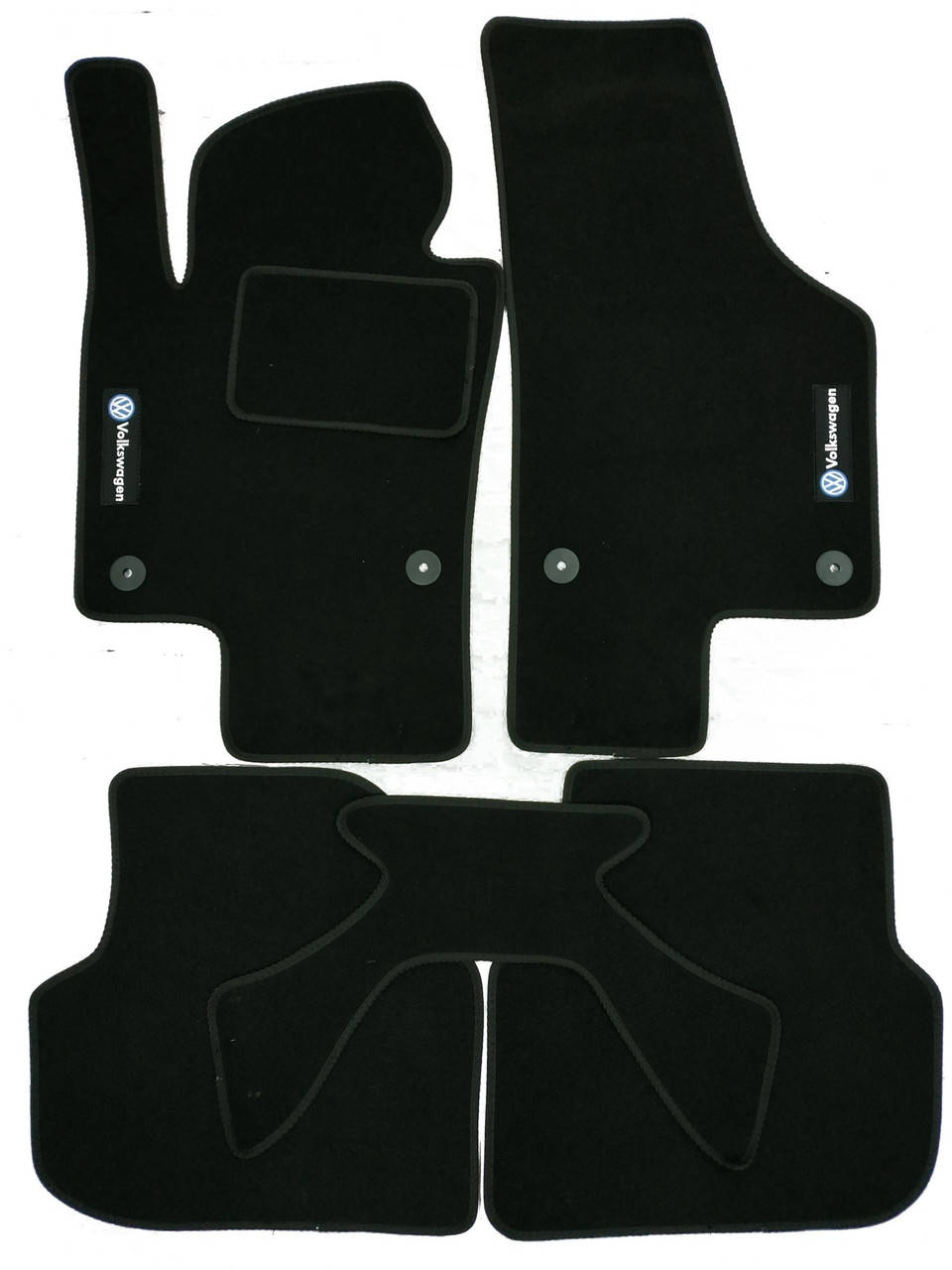 

Текстильные коврики в салон для Volkswagen Jetta 2011- (Европа,Америка)