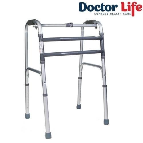 

Ходунки складные шагающие алюминиевые Dr.Life 10188/E/SL