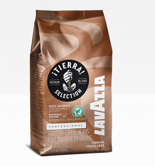 

Кофе в зернах Lavazza ¡Tierra! Selection 100% Арабика кофе лавацца тиера 1кг Италия