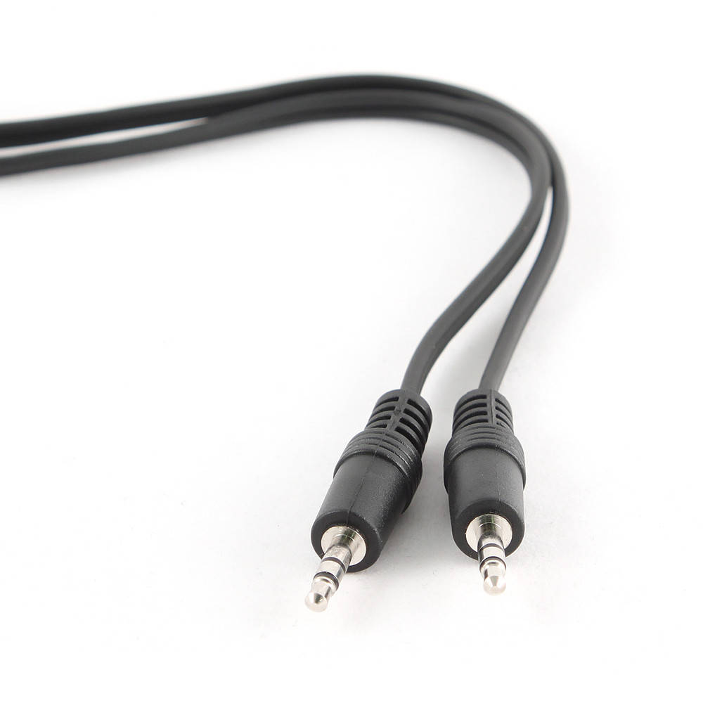 

Аудиокабель AUX 3.5мм M(3pin) - 3.5мм M(3pin) 1.2м Cablexpert CCA-404-1.2M черный новый