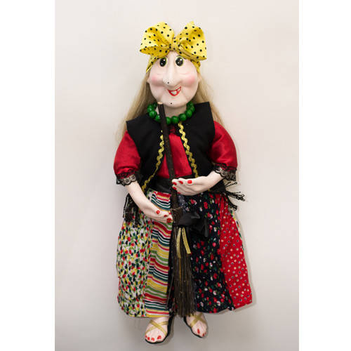 

Баба-Яга с Метлой / Кукла-Оберег