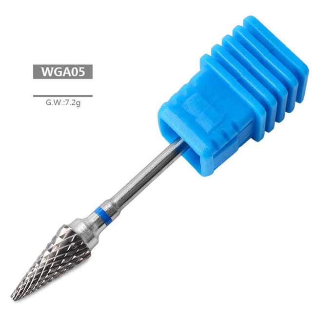 

Твердосплавная насадка с синей насечкой