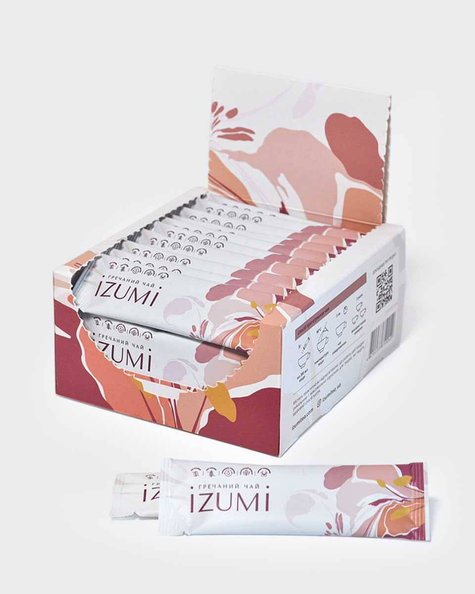 

Гречишный чай IZUMI в стиках 5 г