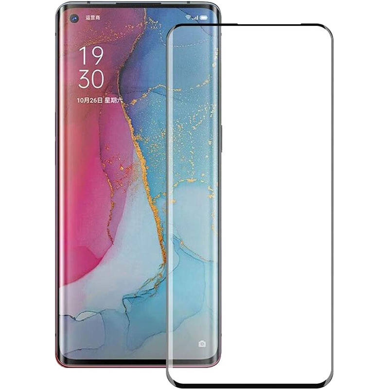 

Защитное стекло 3D PowerPlant для OPPO Reno4 Pro , Black, Черный