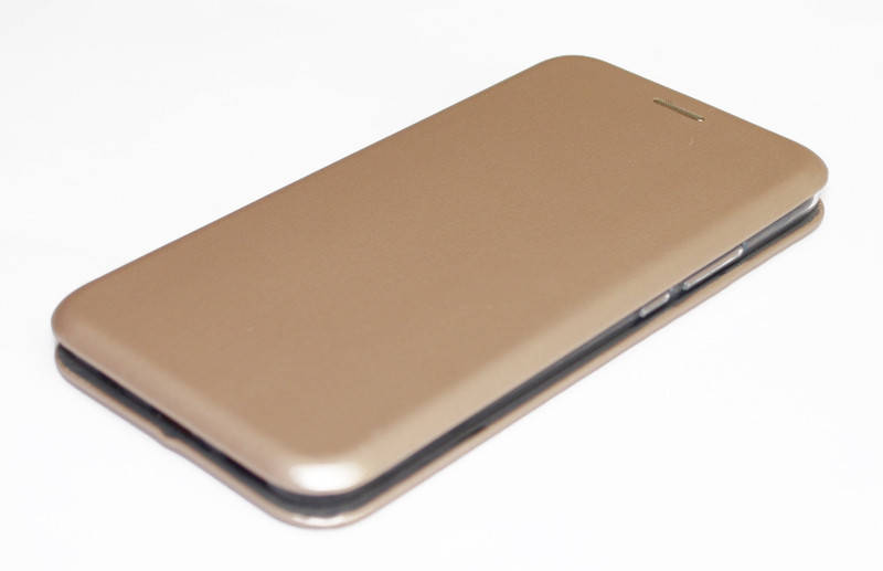 

Чехол книжка Level для Huawei P Smart Plus INE-LX1 Экокожа Золотой