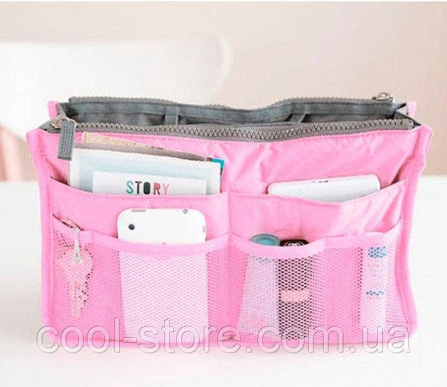 

Органайзер Bag in bag maxi розовый