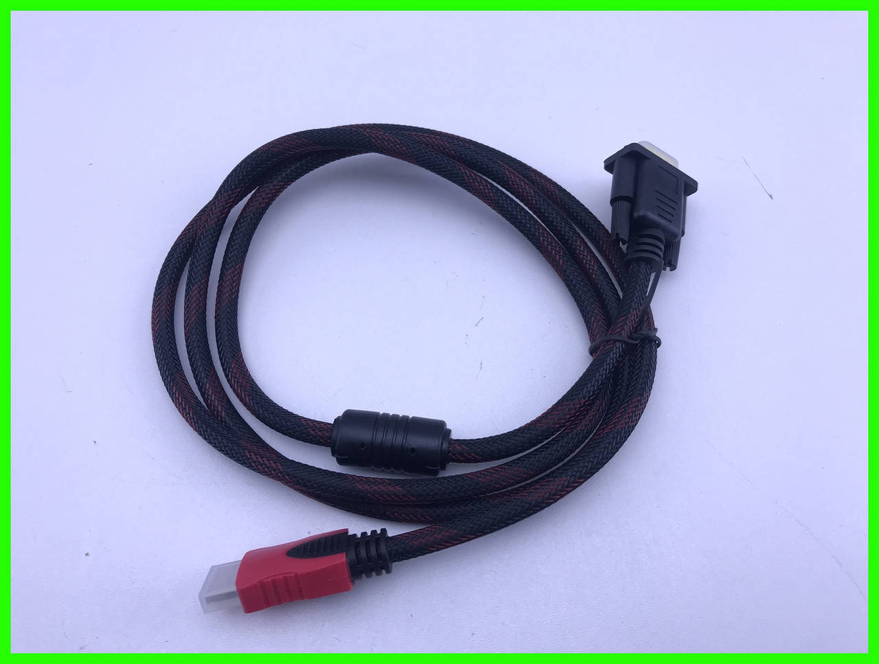 

Кабель подключения HDMI - VGA 00038, Черный