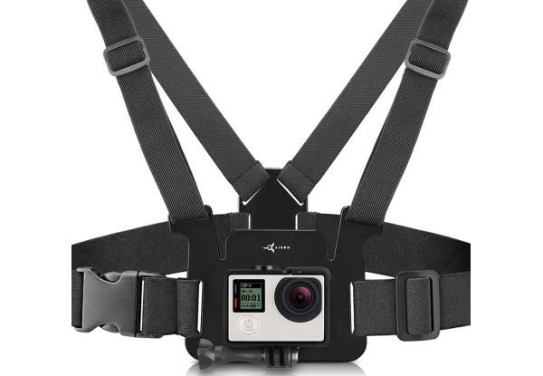 

Крепление на грудь AC360 супер держатель для экшн-камеры на грудь, Черный