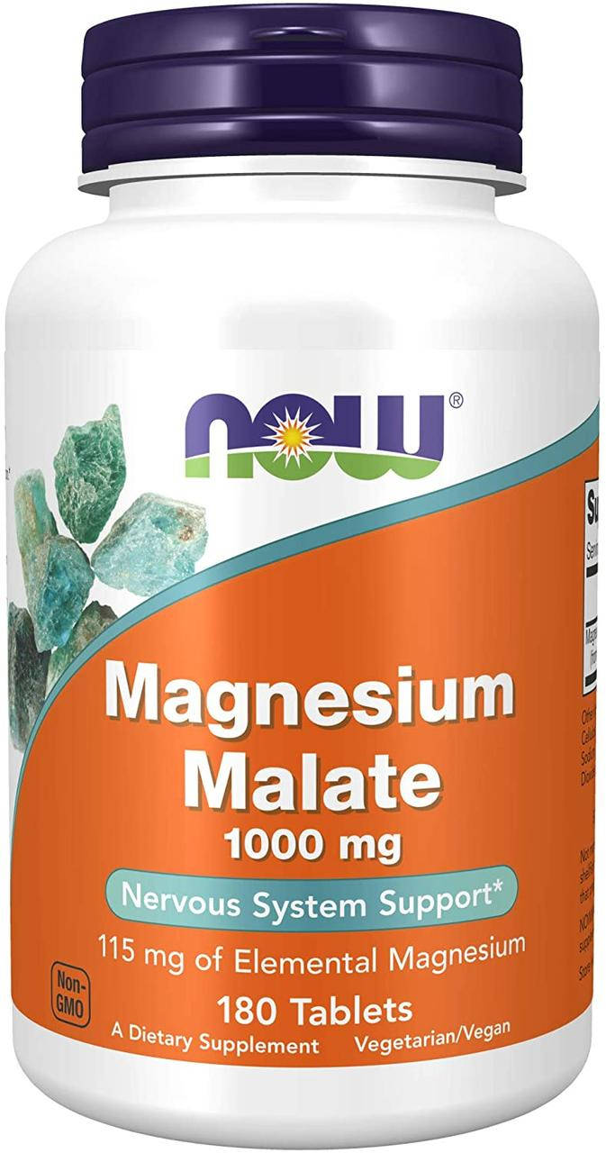 

Now Foods Magnesium Malate 1000 mg 180 таблеток