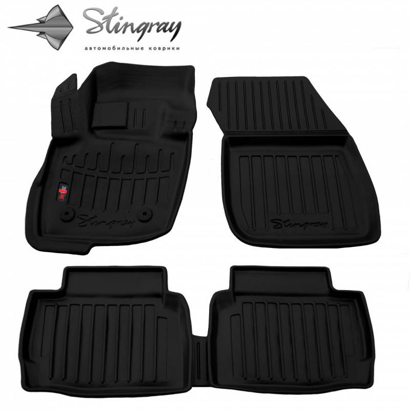 

Резиновые 3D коврики в салон на FORD Fusion (USA) (2012-2016)/Форд Фюжн USA, Черный