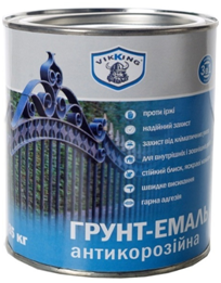

Эмаль - грунт антикоррозионная алкидная 3в1 VIKING белая 0,9 кг