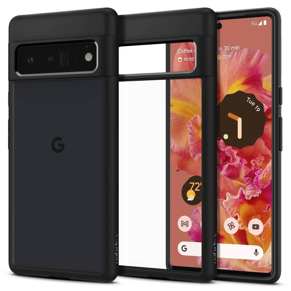 

Чехол Spigen Ultra Hybrid для Google Pixel 6 Pro Matte Black (ACS03458), Черный