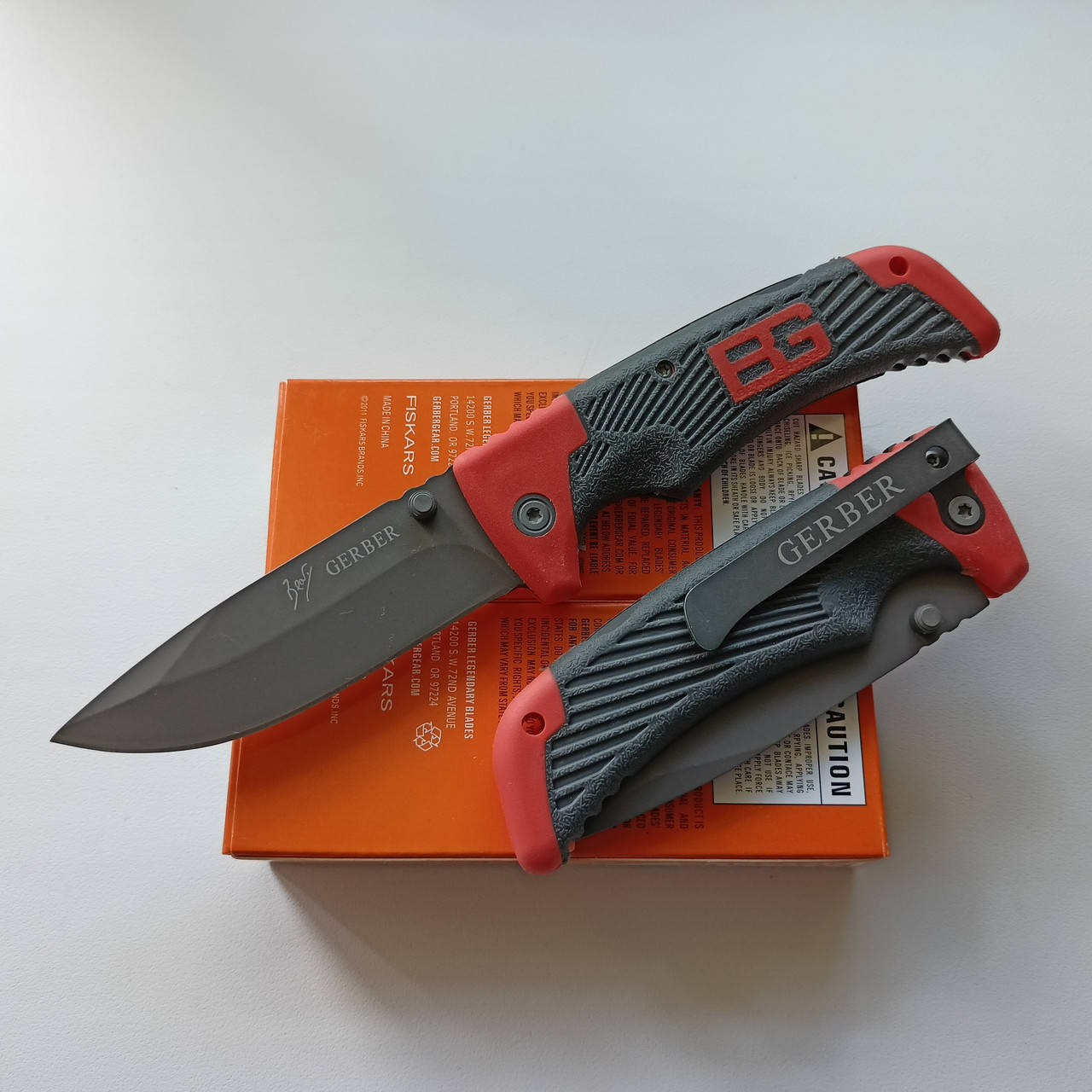 

Туристический складной нож Gerbfr Scout Bear Grylls (Длина 19 см)