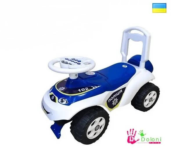 

Каталка Машина музична Поліція толокар Долоні машинка для катання, см. описание