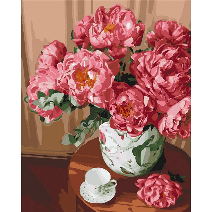 

Картина по номерам. "Утреннее наслаждение" KHO3048, 40х50 см