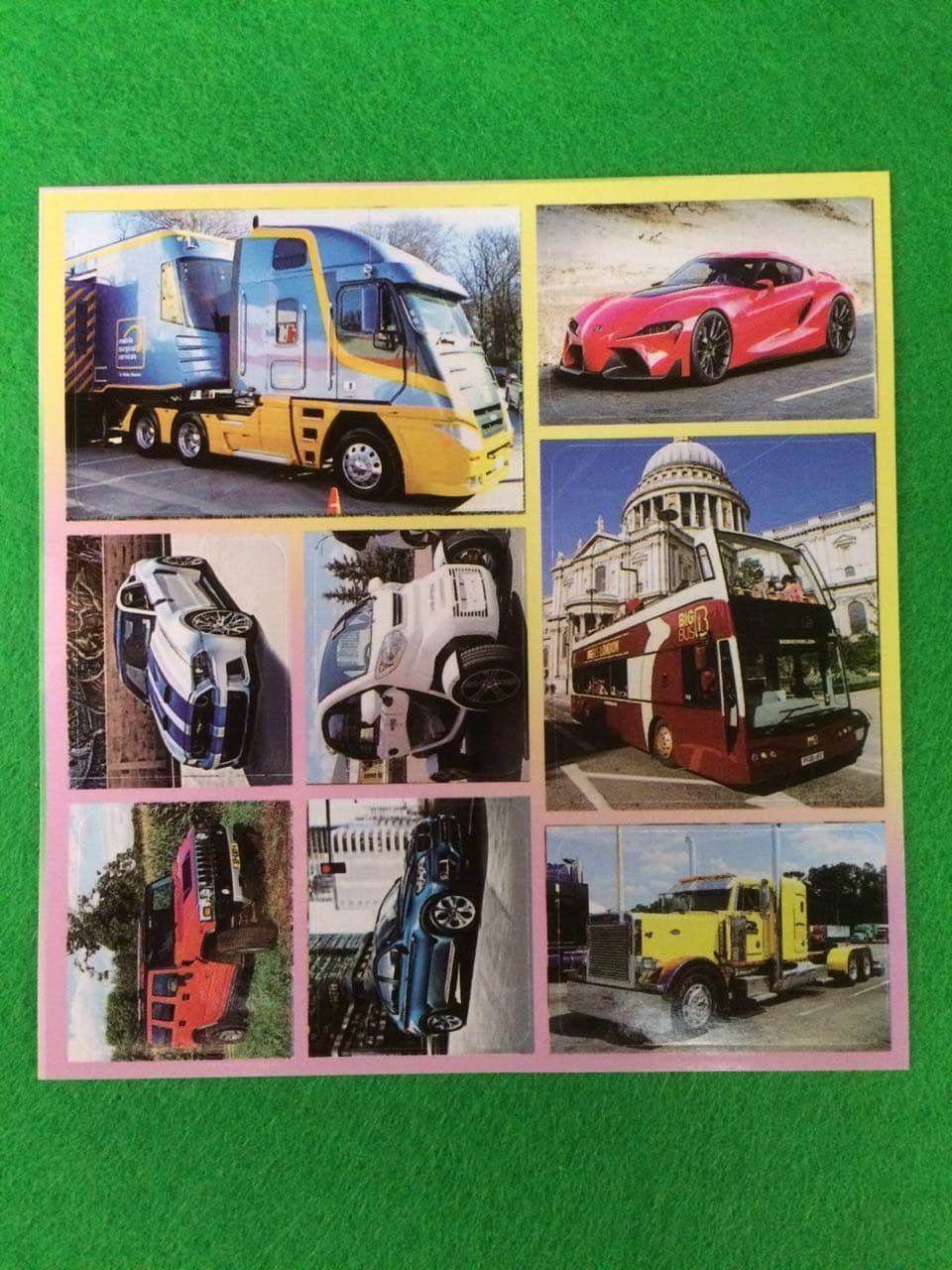 

Наклейка автомобили