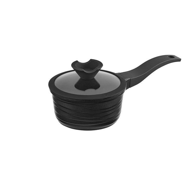 

Ковш Lessner Black Pro New 1.3 л с крышкой 16 см (55872-16)