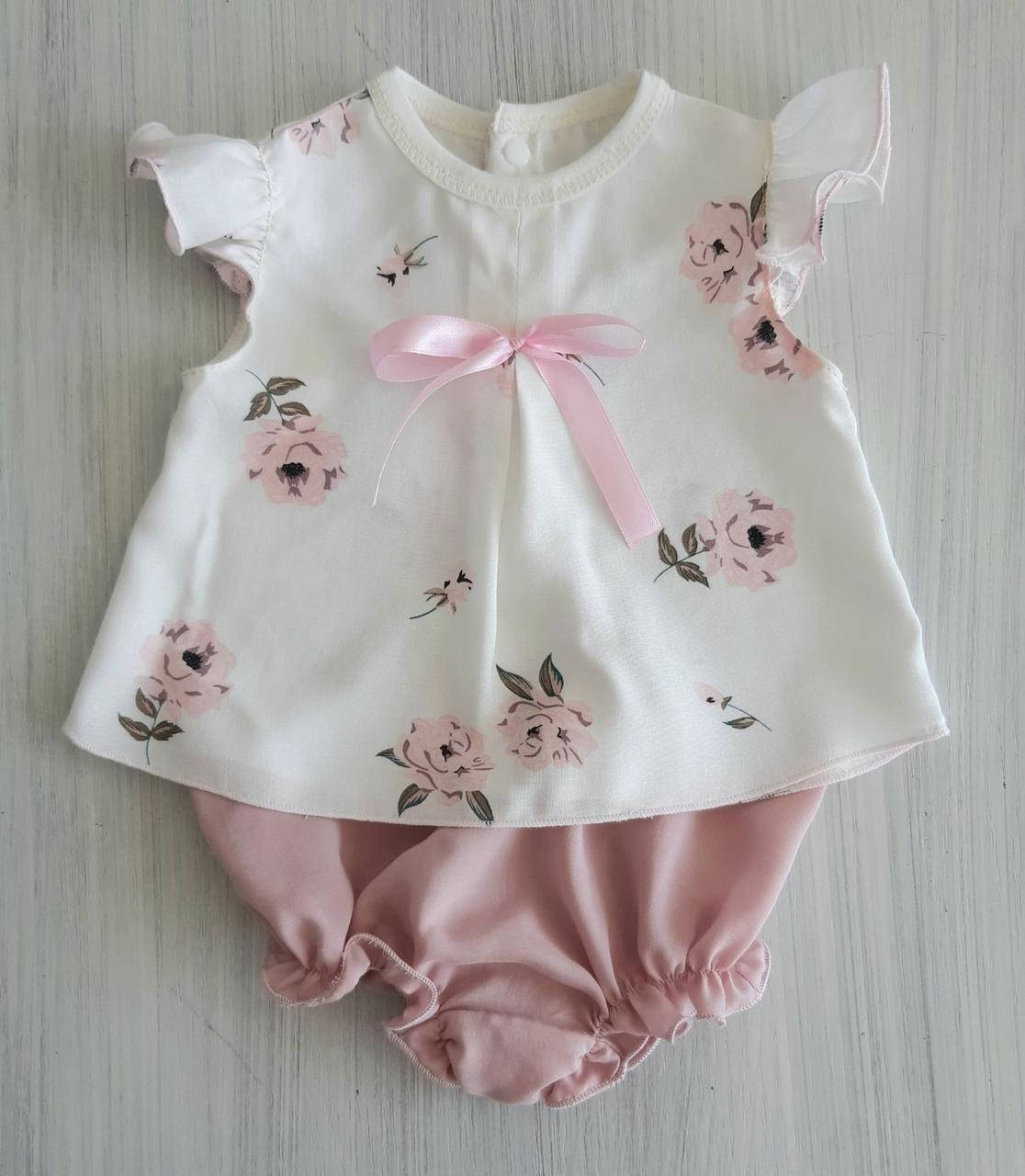 

Туника с трусиками для девочки р.62-80 ТМ Happy Tot