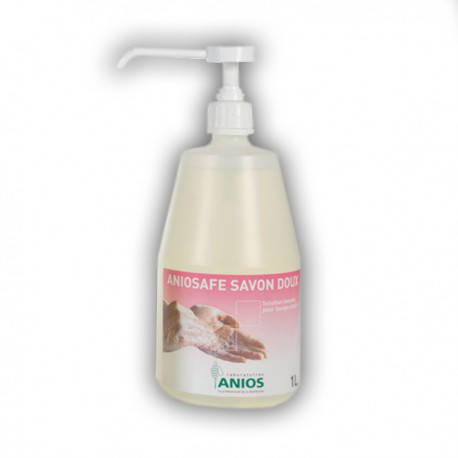 

Аніосейф савон ДУ HF, 500 мл с дозатором ANIOS (Франция)