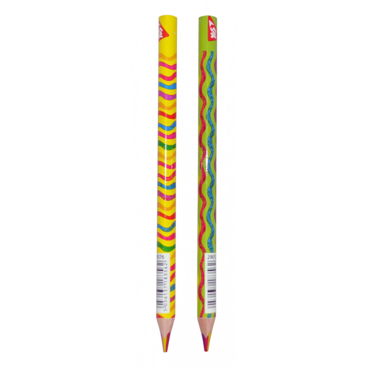 

Карандаш YES "Rainbow" Jumbo с шестицветным грифелем, треугольный