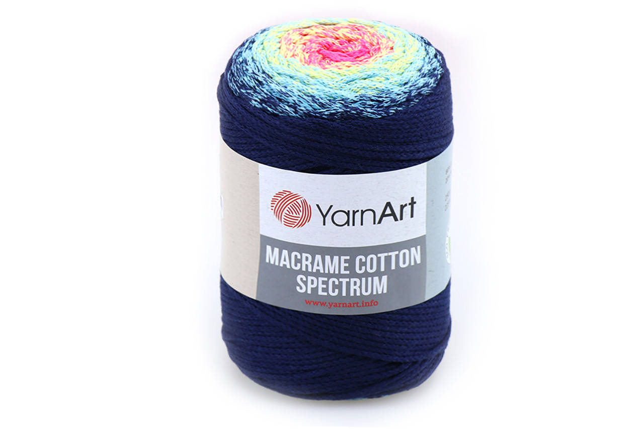 

YarnArt Macrame Cotton Spectrum, №1318, Секционное крашение