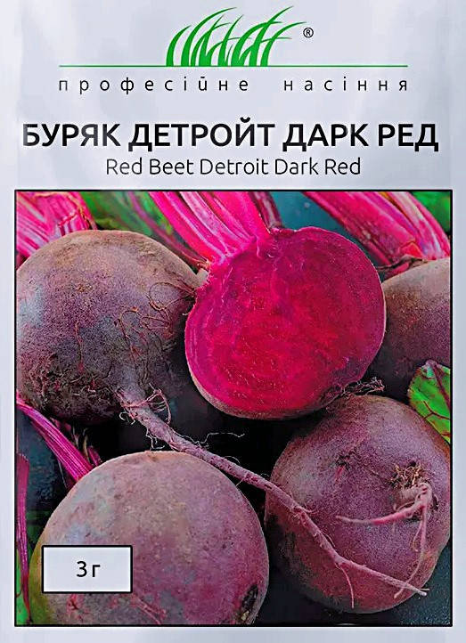 

Свекла Детройт Дарк Ред семена UniGen Италия 3 грамма