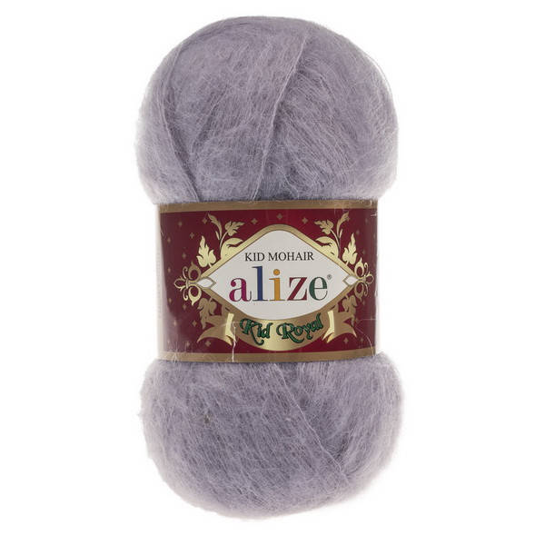 

52 Пряжа Alize Kid Royal серый