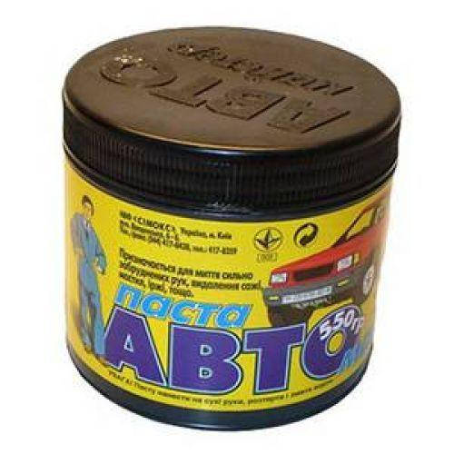 

Паста АВТОМАСТЕР для забруднених рук 550г Укр.