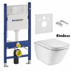 

Инсталляция с унитазом Geberit Duofix 458.126.00.1 + Roca Gap Rimless A34H47C000