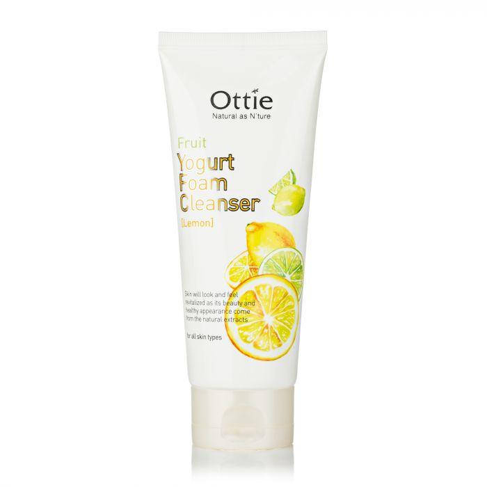 

УЦЕНКА Пенка для лица фруктовая йогуртовая Ottie Fruits Yogurt Foam Cleanser Lemon, 150 мл