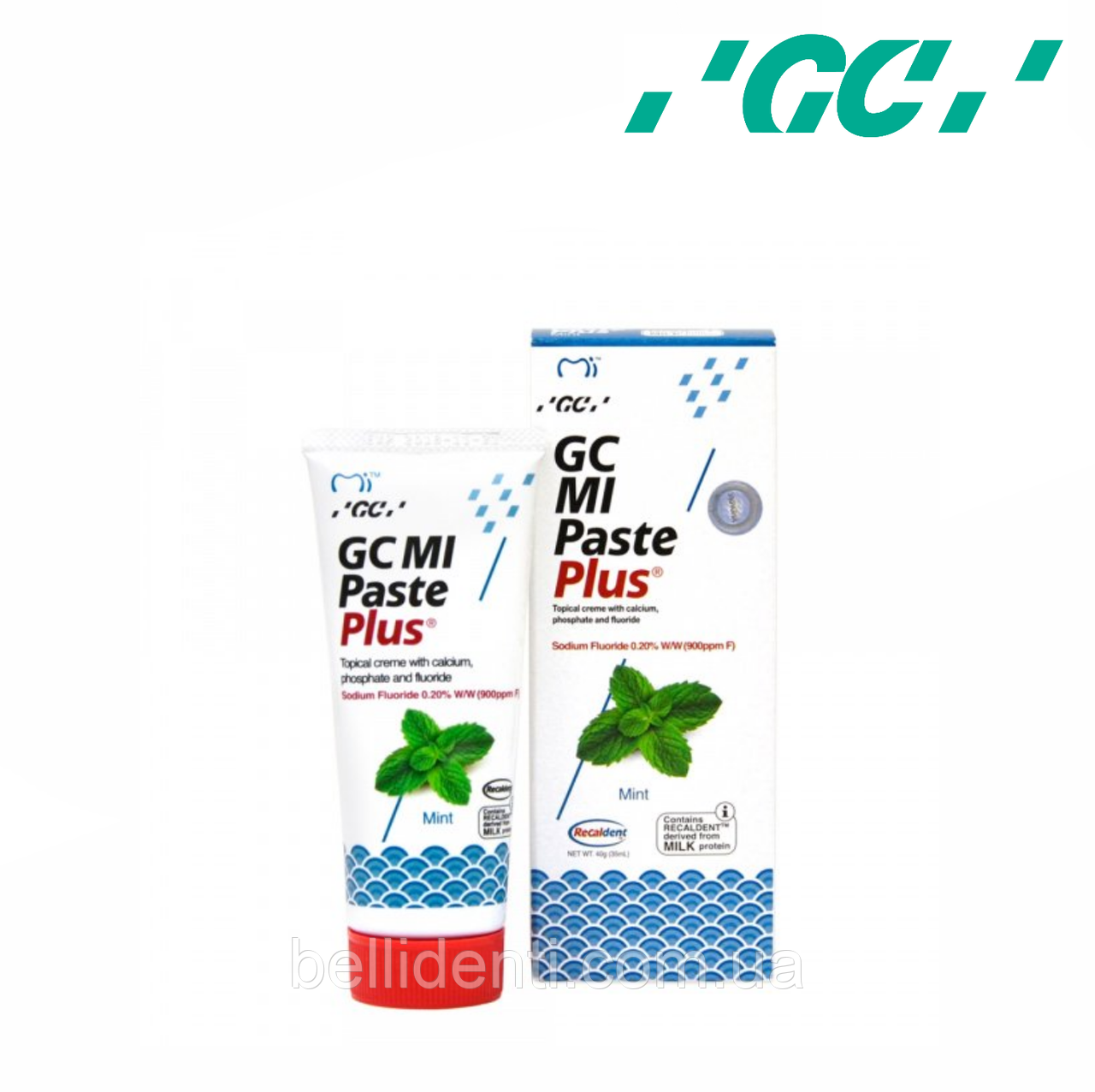 

Крем для зубов GC MI PASTE PLUS, Mint, крем для зубов