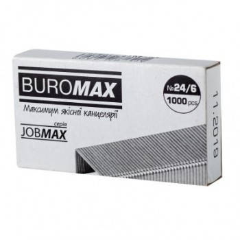 

Скобы №24 1000шт Buromax BM.4402
