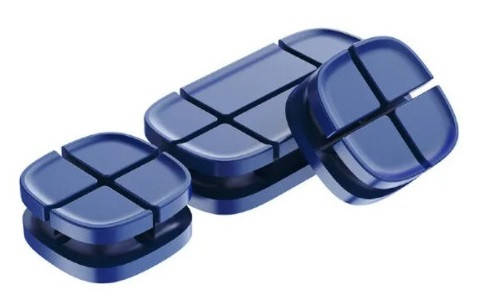 

Держатель для проводов Baseus Cross Peas Blue (ACTDJ-03), Синий
