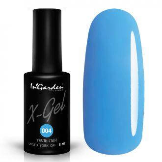 

Гель лак INGARDEN X-GEL (насыщенно-голубой) № 004, 8 мл