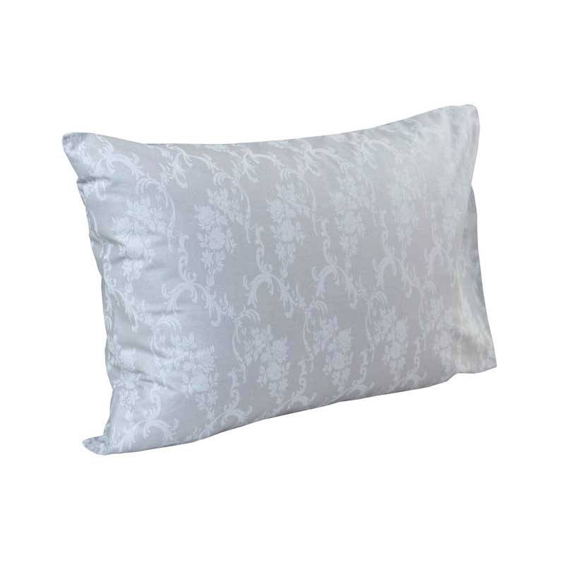 

Наволочка из бязи Руно Серый вензель 50х70 см