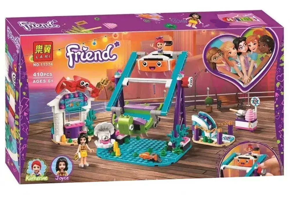 

Конструктор Bela Friends Подводная карусель для девочек 410 деталей 11374