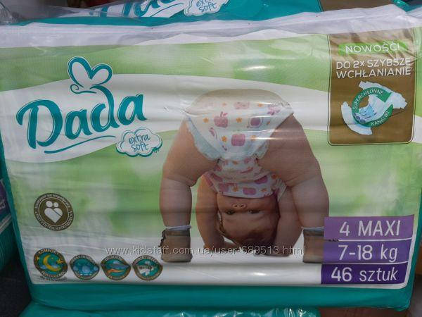 

Подгузники DADA NEW Extra Soft 4 (46 шт.) Польша