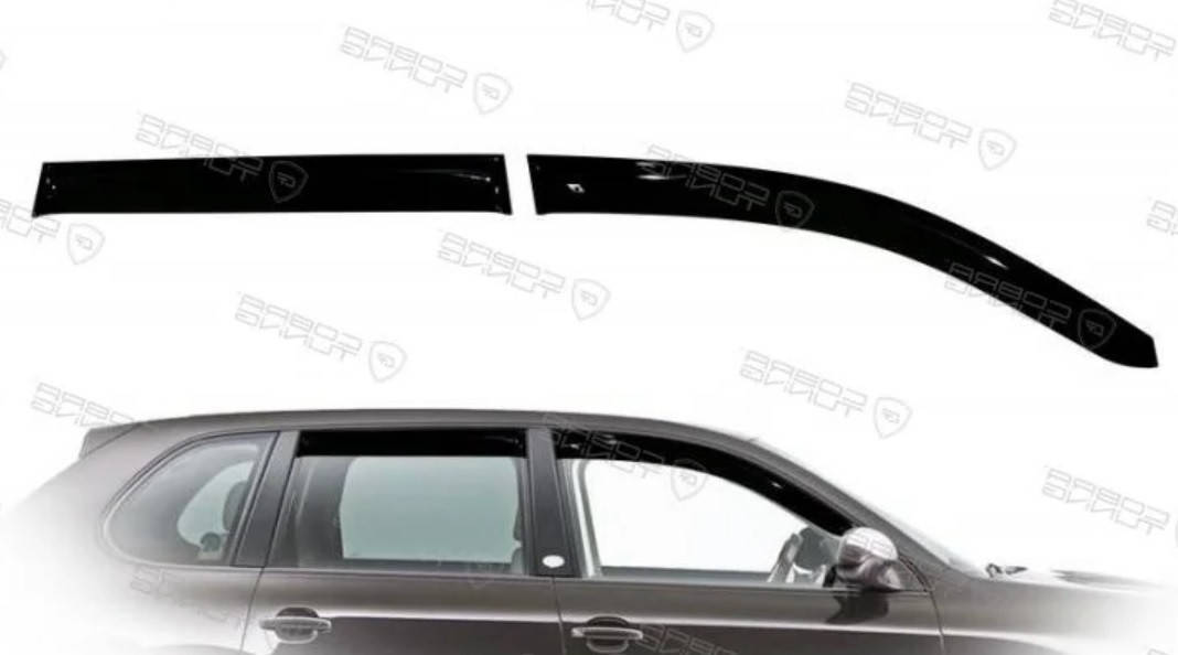 

Дефлекторы окон (ветровики) Volkswagen VW Touareg 1 2002-2010, VL - Cobra Tuning, V21903