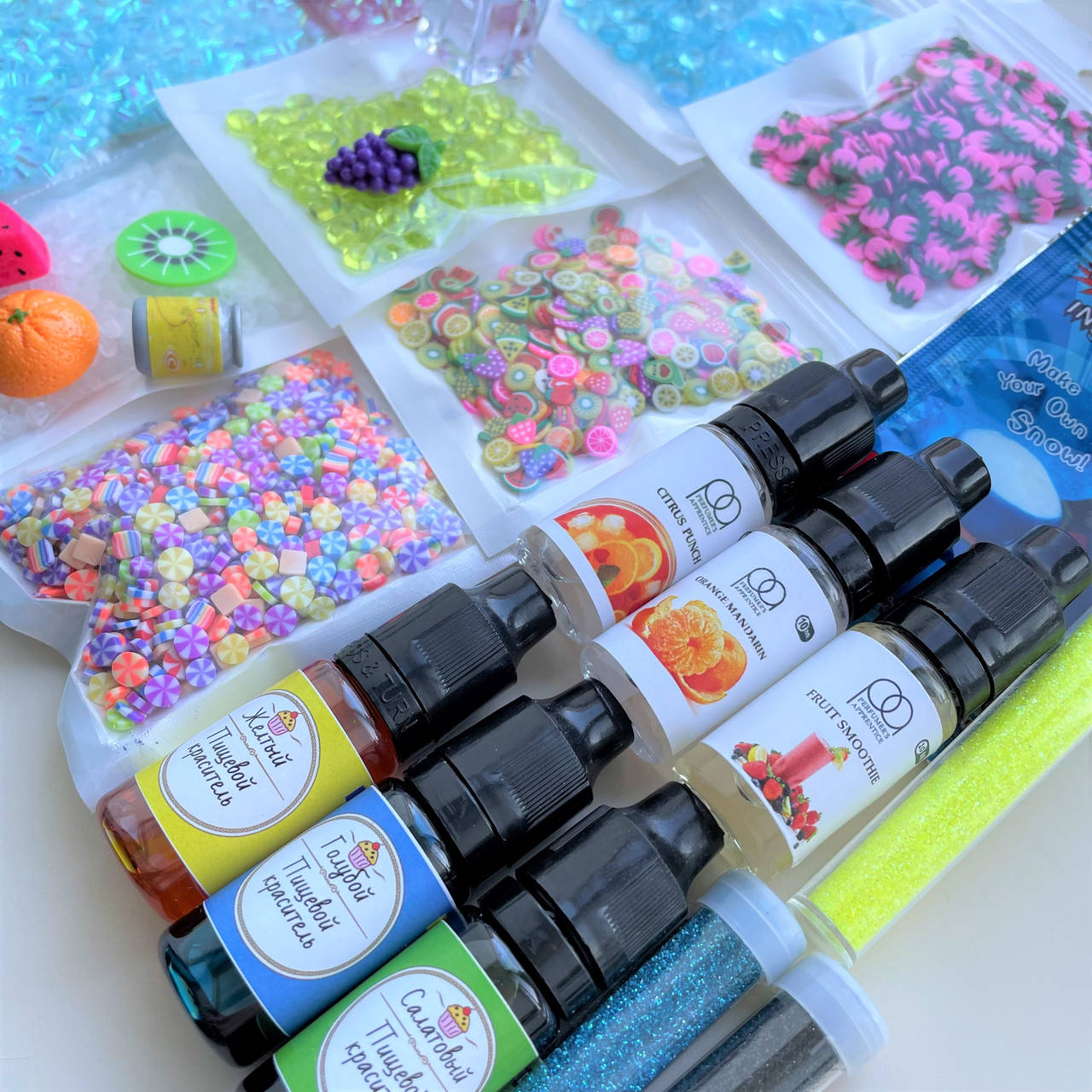 

Slime BOX "Fruity boom"" / Слайм бокс "Фруктовый Бум"