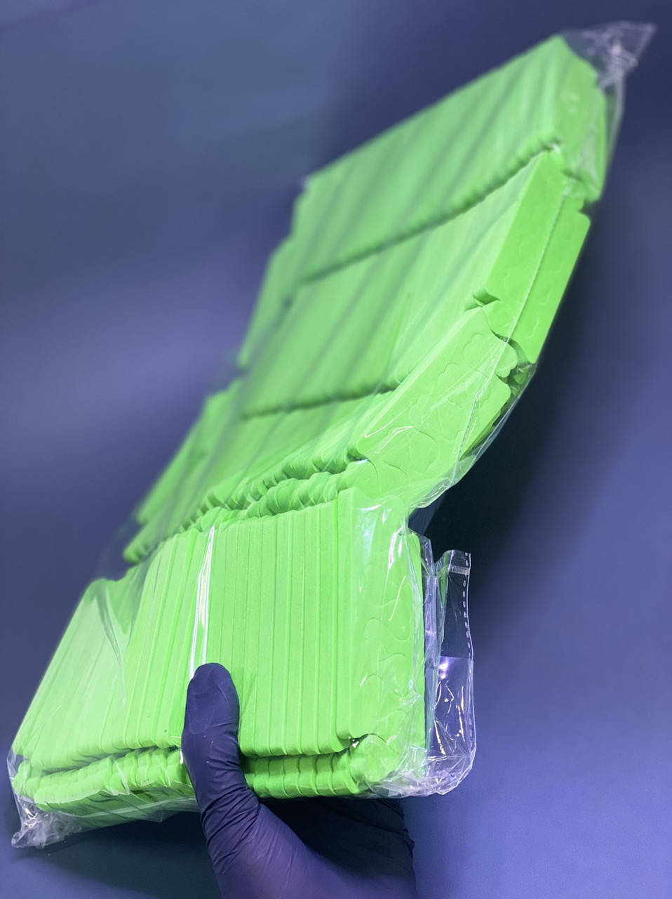 

Растопырки для педикюра и маникюра упаковка 100 пар зеленые, Фиолетовый